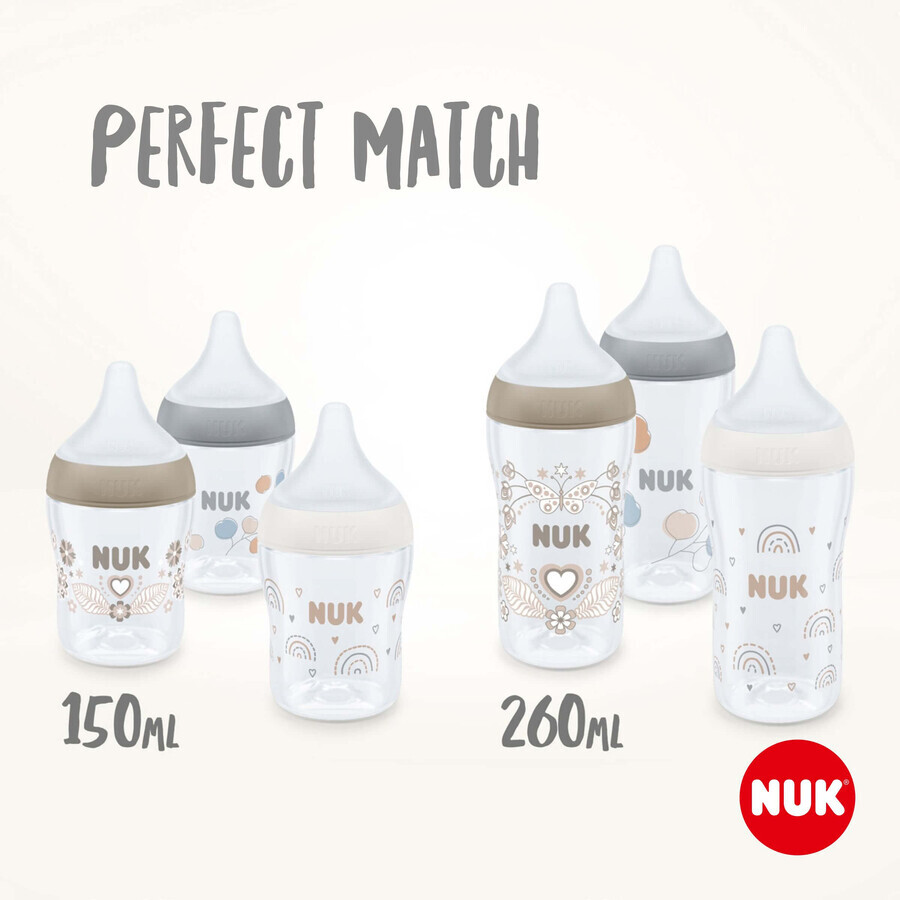 Nuk Perfect Match Schnuller Universal (6+ m.) 2 Stück