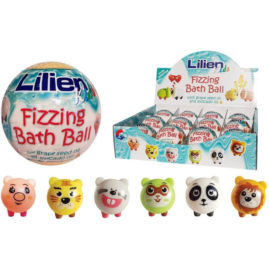 Lilien Kids shiny bath balls with surprise 140 g