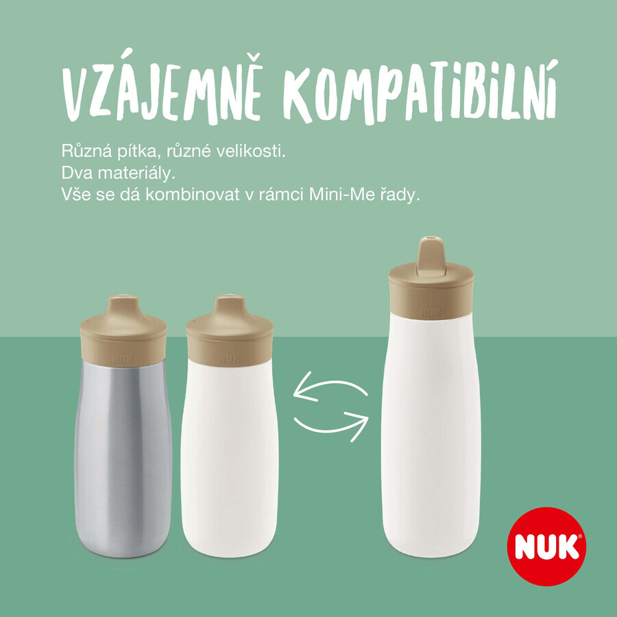 Nuk Mini-Me PP Flip-Flasche grün 450 ml