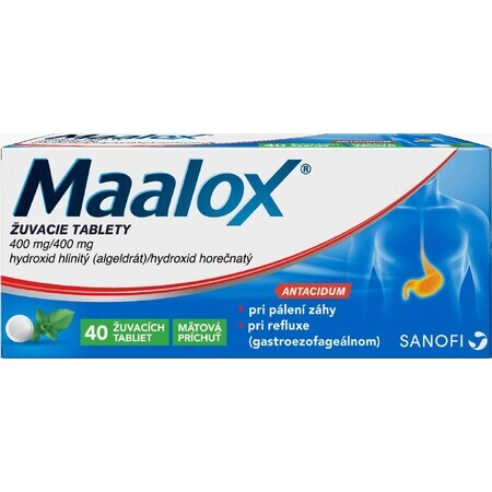 Maalox kauwtabletten 40 tabletten