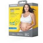 Reggiseno per maternità e allattamento Medela Ultra Keep Cool, nero L