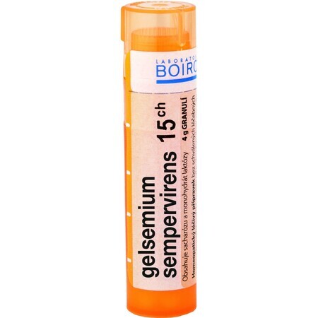 Boiron Gelsemium Sempervirens CH15 korrel 4 g