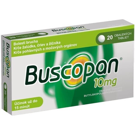 Buscopan 10mg 20 tabletten