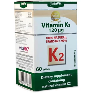 Jutavit Natuurlijke Vitamine K2 120 µg 60 tabletten