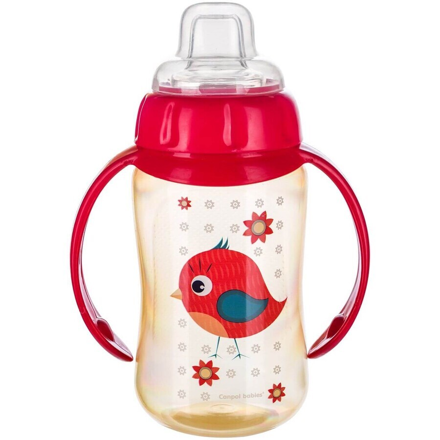 Tazza da allenamento Canpol Kids con manici Cute animals bird 320 ml