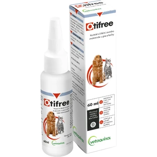 Otifree Pulizia del condotto uditivo esterno cane/gatto 60 ml