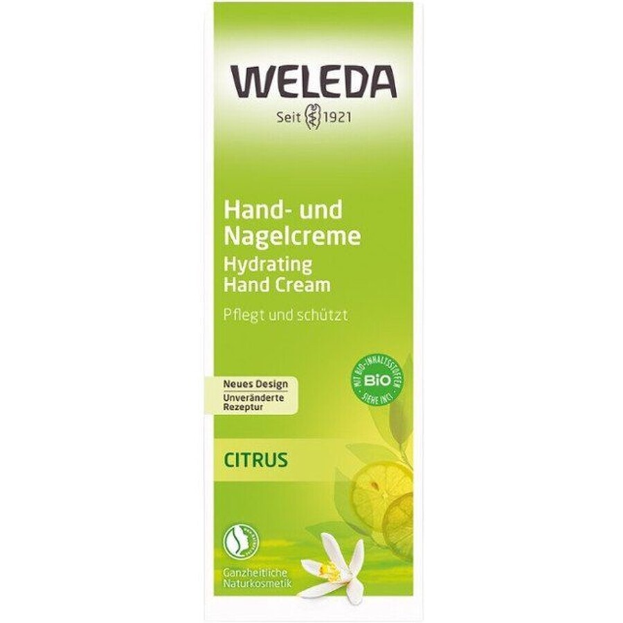 Weleda Cremă de mâini și unghii cu citrice 50 ml