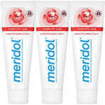 Meridol Complete Care Dentifricio per gengive e denti sensibili 3 x 75 ml