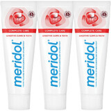 Meridol Complete Care Toothpaste for sensitive gums and teeth 3 x 75 ml