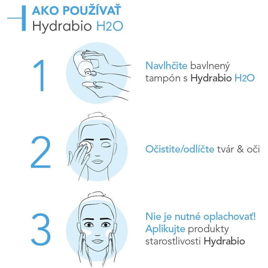 Bioderma Hydrabio H2O Loțiune micelară 500 ml