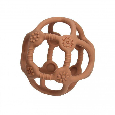 Babymoov silicon Teether B-BALL Terracotta