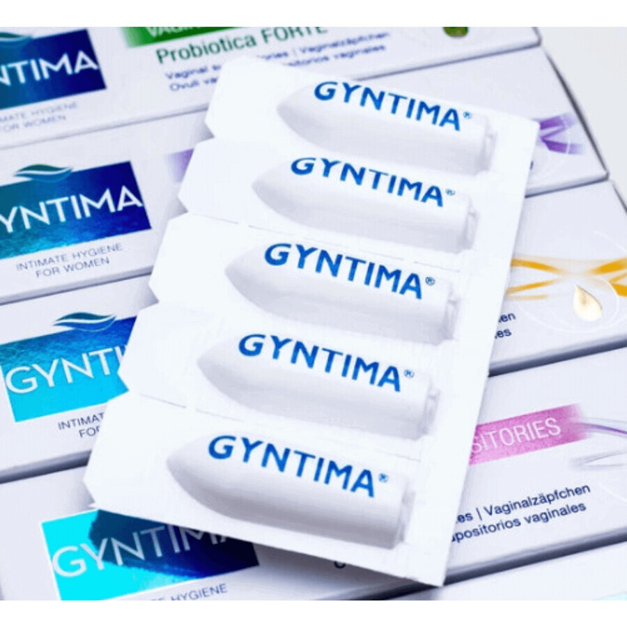 Fytofontana Gyntima Vaginale zetpillen Probiotica Forte 10 stuks