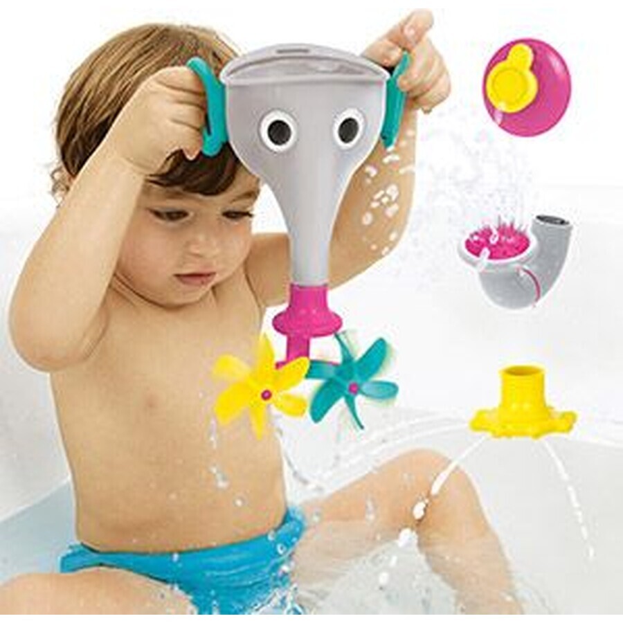 Yookidoo Eléphant de bain - gris