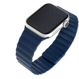 Correa fija de silicona con cierre magnético Correa magnética para Apple Watch 38/40/41mm azul