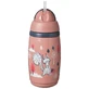 Tommee Tippee Superstar, kubek sportowy niekapek, 12m+, różowy 266 ml