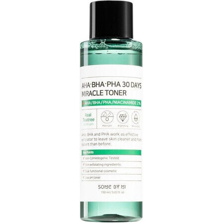 Some by me AHA BHA PHA 30 Days miracle toner, cleansing toner 150 ml