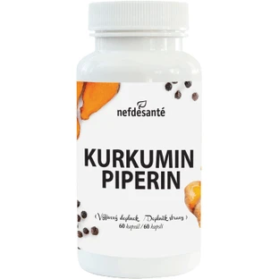 Nefésanté Curcumin Piperin 60 capsules