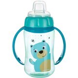 Canpol Baby oefenbeker met handvaten Schattige dieren teddybeer 320 ml