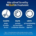 Niquitin Freshmint 4mg medicinal chewing gum 100 pieces