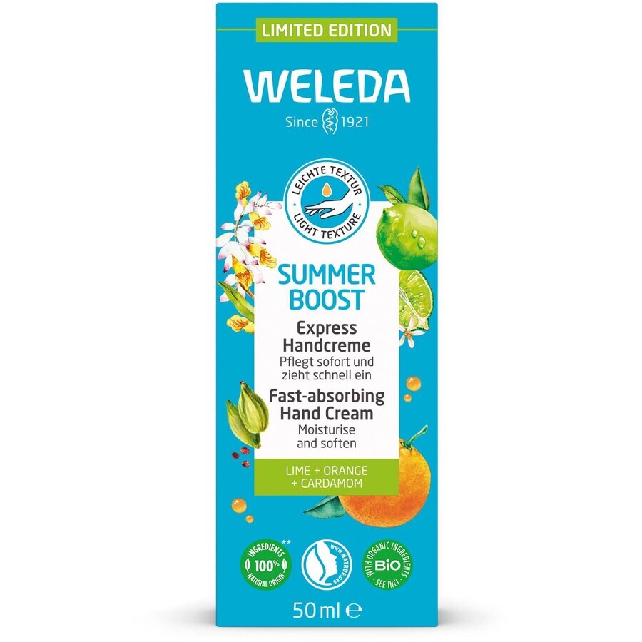 Weleda Summer Boost Handcreme 50 ml