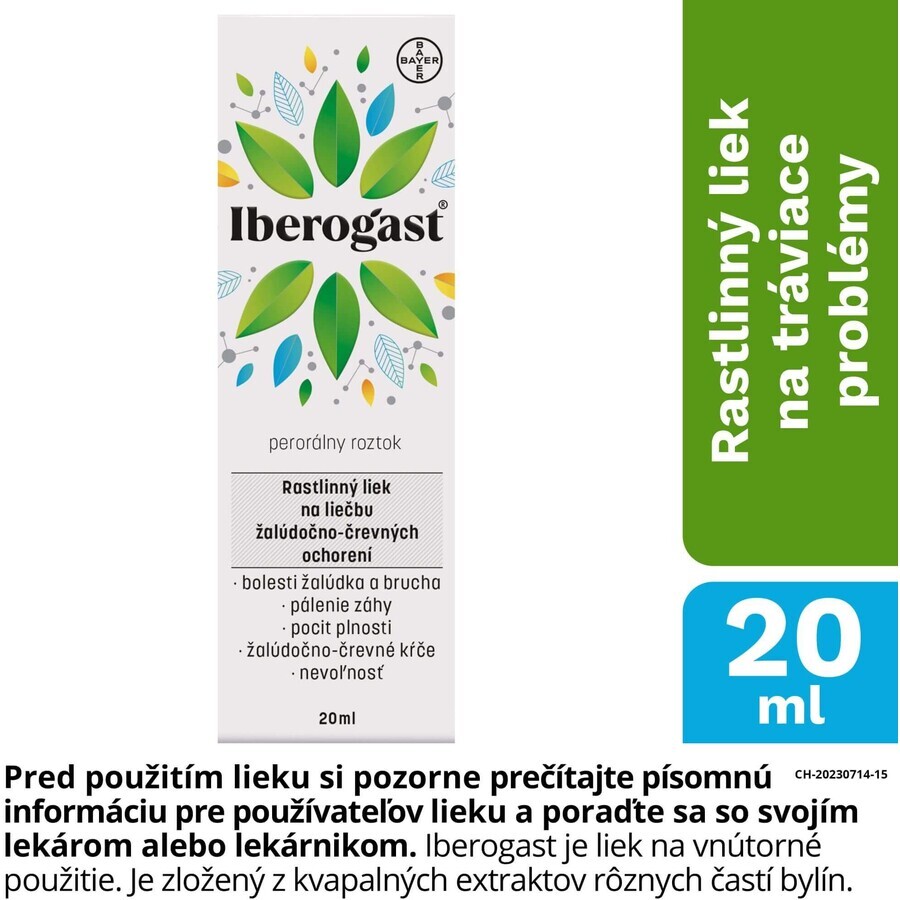 Iberogast orale oplossing 20 ml