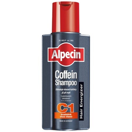 Alpecin Hair Energizer Coffein Shampoo C1 shampoo with caffeine against hair loss 250 ml