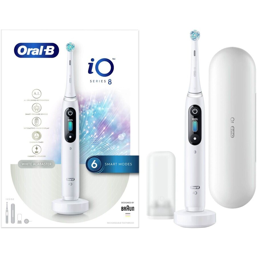 Elektrische tandenborstel Oral-B iO Series 8 Wit