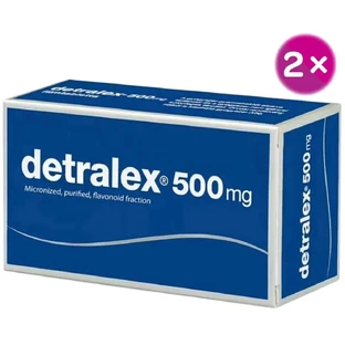 Detralex 500 mg 2 x 60 tablets