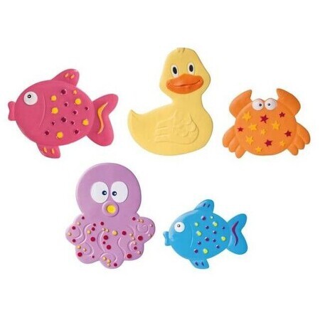 Canpol babies Canpolbabies Canpolbabies Mini alfombrillas de baño antideslizantes 5 piezas