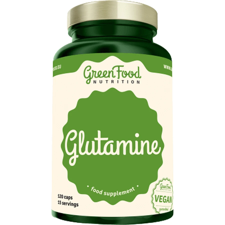GreenFood Nutrition Glutamine 120 capsules