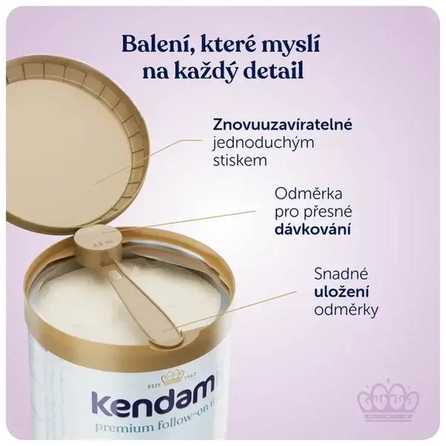 Kendamil Premium 2 Folgemilch HMO+, ab 6 Monate, 800 g