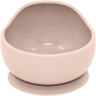 Petite&Mars Miska silikonowa z przyssawką TAKE&MATCH 6m+, piasek pustyni 350 ml