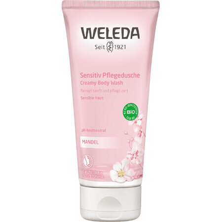 Weleda Shower Emulsion with almond for sensitive skin 200 ml