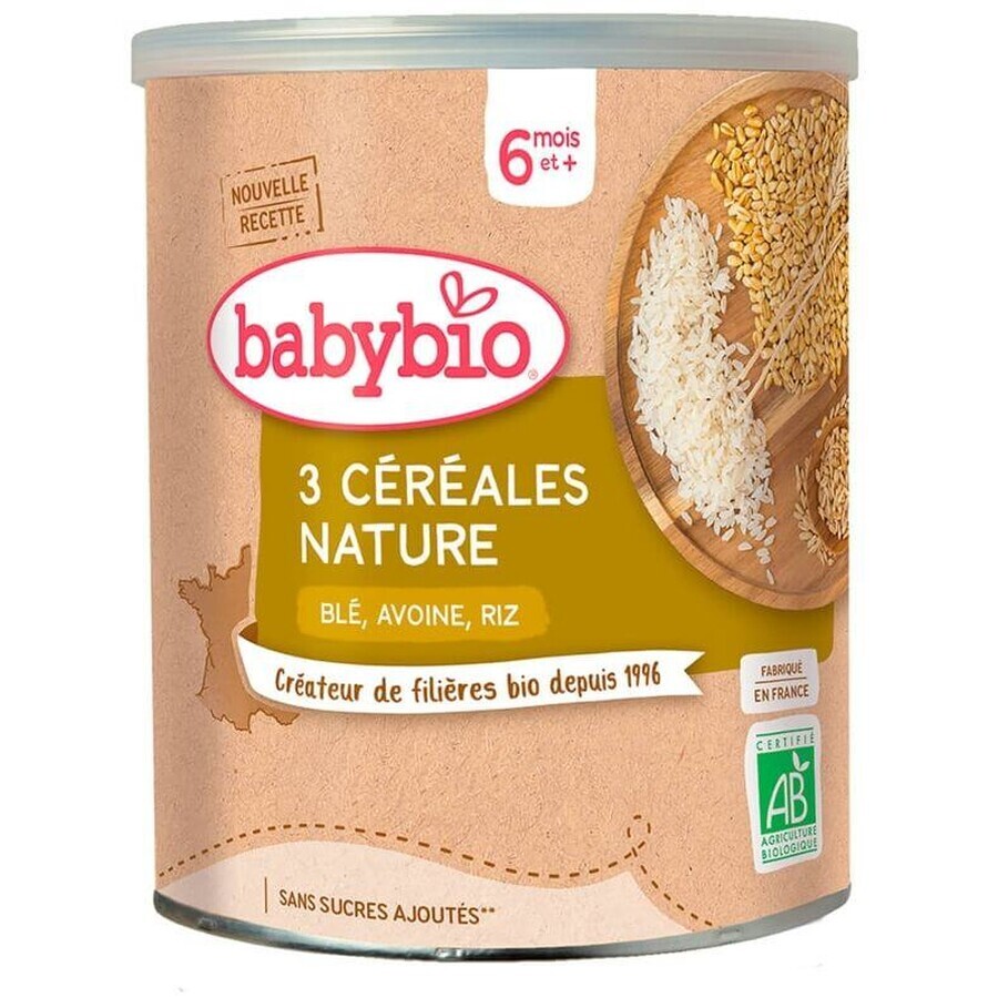 Babybio Porridge Getreidebrei mit mehreren Getreidesorten ohne Milch 220 g