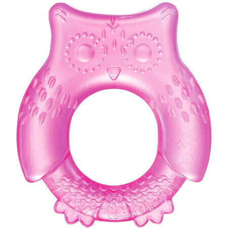 Mordedor Canpol Baby Cooling búho - rosa