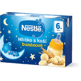 Nestlé Melk met geprakte banaan 6 maanden 2 x 200 ml