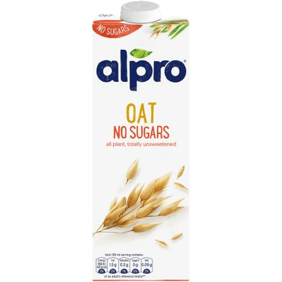 Bebida de avena sin azúcar Alpro 1 litro