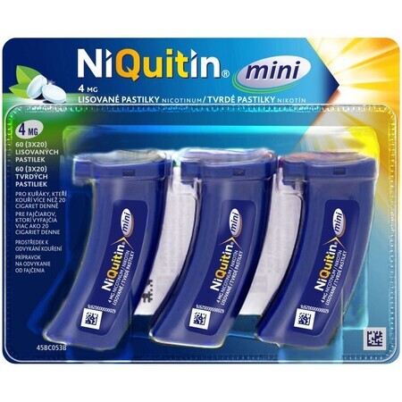 Niquitin Mini 4mg 60 comprimidos