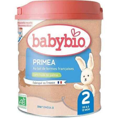 Babybio Primea 2 Continuation organic baby milk 800 g