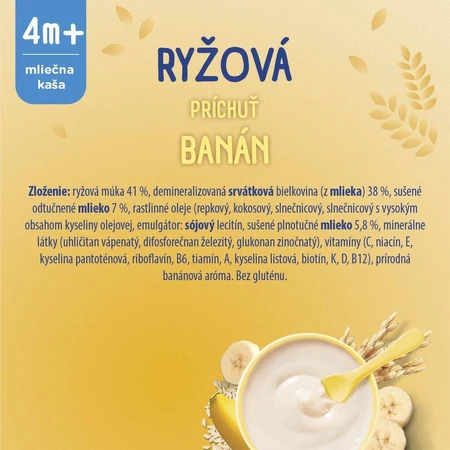 Sunar Goedenacht Rijstepap met melk en banaan 210 g