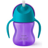 Philips Avent Tazza con cannuccia da 9 mesi con manici bambina 200 ml