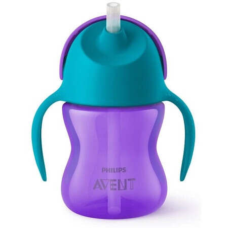 Philips Avent Straw cup from 9 months with handles girl 200 ml