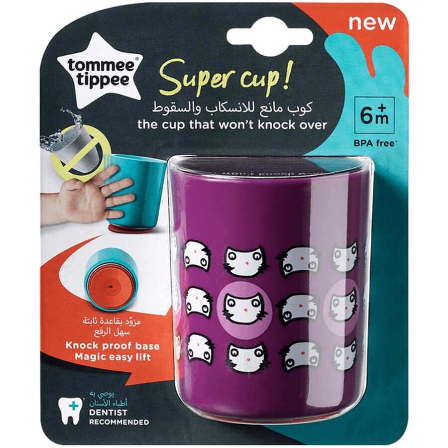 Tommee Tippee Taza Irreversible Superhéroe 6m+ 190ml