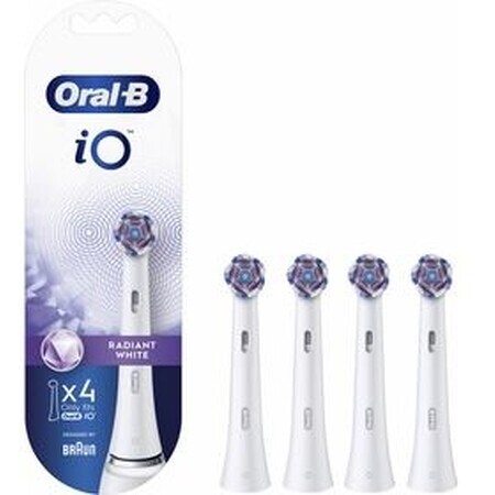 Oral-B iO Radiant Reinigungsköpfe 4 Stück