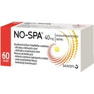 No-Spa 40 mg, 60 tablets, Sanofi