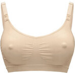 Reggiseno per maternità e allattamento Medela Keep Cool, beige L