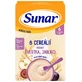 Sunar melkpap met 8 granen pruim, appel 210 g