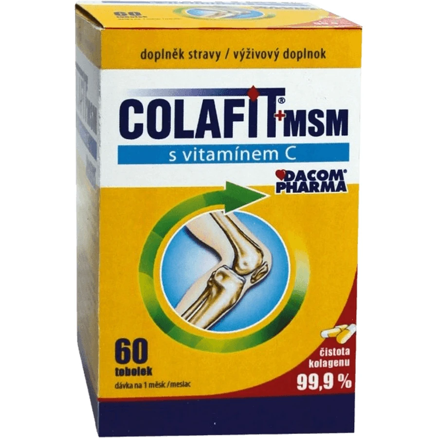 Colafit KOLAGEN met vitamine C + MSM 60 softgels