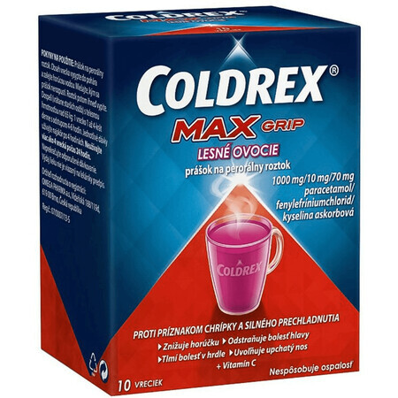 Coldrex Coldrex 10 sachets baies 10 sachets