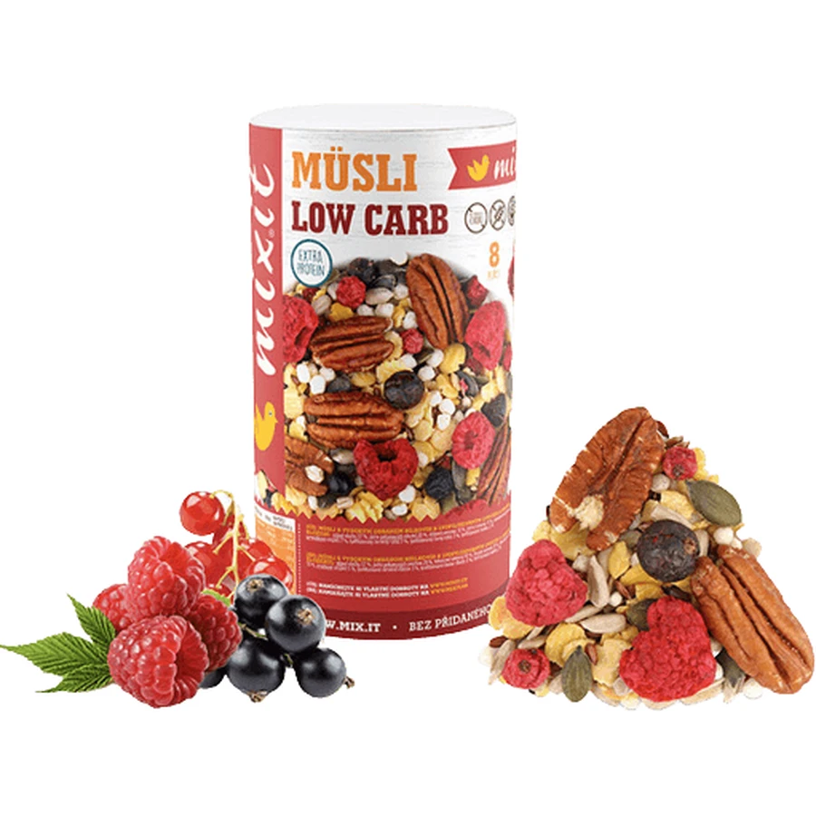 Mixit Muesli cu conținut scăzut de carbohidrați 500 g